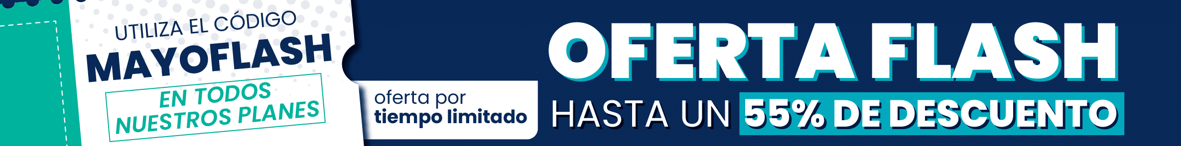 banner promoción oferta flash