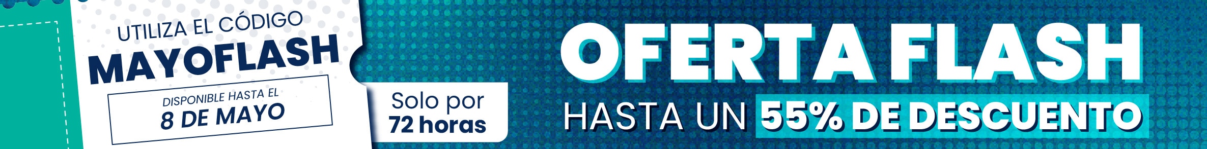 banner oferta flash mayo