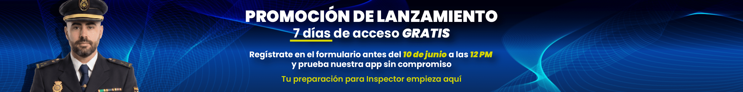 banner inspector promoción 7 días gratis