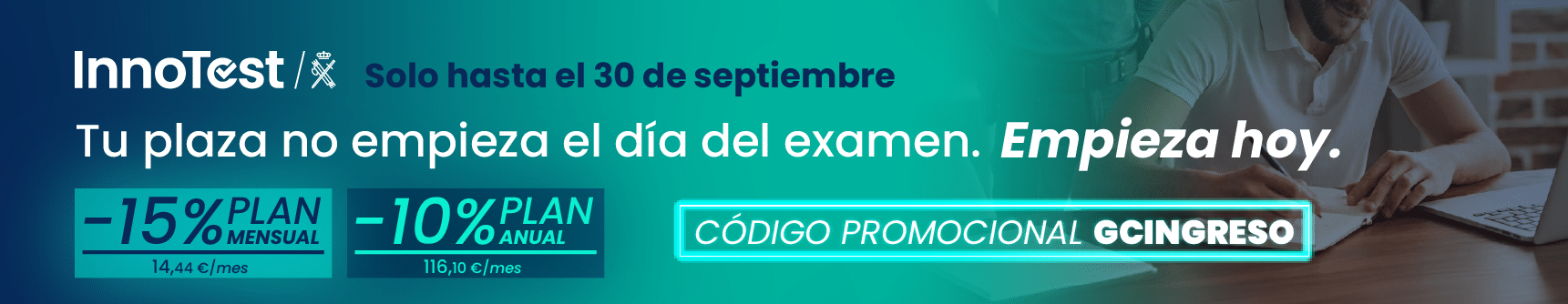banner código promocional